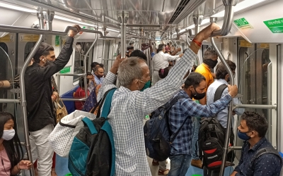 Najafgarh-Dhansa Metro line opens for public | Najafgarh-Dhansa Metro line opens for public