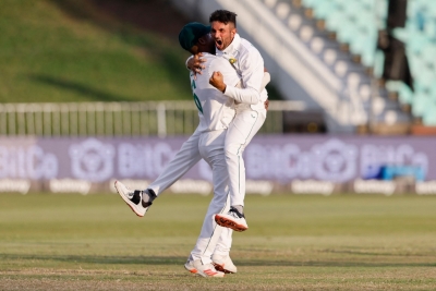 1st Test, Day 4: Late strikes by spinners put S Africa in control against Bangladesh | 1st Test, Day 4: Late strikes by spinners put S Africa in control against Bangladesh