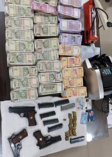 Over 3 kg brown sugar, Rs 65 lakh cash, 3 guns seized in Odisha | Over 3 kg brown sugar, Rs 65 lakh cash, 3 guns seized in Odisha