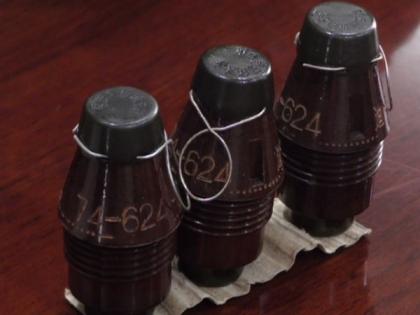 TRF overground worker arrested in J-K's Baramulla, Chinese grenades recovered | TRF overground worker arrested in J-K's Baramulla, Chinese grenades recovered TRF overground worker arrested in J-K's Baramulla, Chinese grenades recovered | TRF overground worker arrested in J-K's Baramulla, Chinese grenades recovered