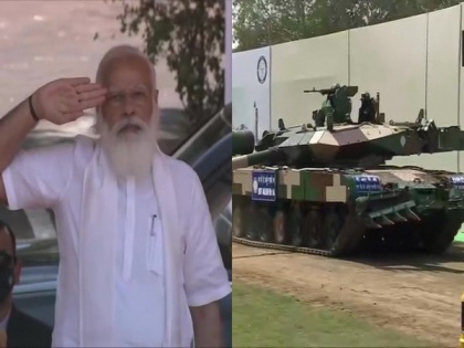 PM Modi hands over Arjun Main Battle Tank to Indian Army | PM Modi hands over Arjun Main Battle Tank to Indian Army