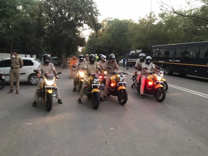 Delhi police starts 'covid patrol' motorbikes to create awareness on coronavirus among people | Delhi police starts 'covid patrol' motorbikes to create awareness on coronavirus among people
