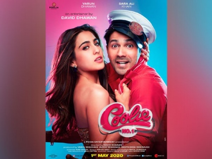 'Coolie No. 1' remake's first look features Varun, Sara's sizzling chemistry! | 'Coolie No. 1' remake's first look features Varun, Sara's sizzling chemistry!