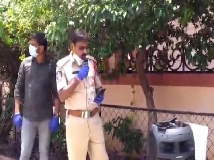 Hyderabad cop sings for a mother to wish her on birthday after son's request from US | Hyderabad cop sings for a mother to wish her on birthday after son's request from US