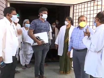 COVID-19 patient in Andhra Pradesh discharged after treatment | COVID-19 patient in Andhra Pradesh discharged after treatment
