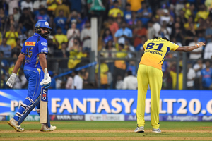 IPL 2024: Pathirana's 4-28 after superb knocks by Gaikwad, Dube and Dhoni tops Rohit's ton as CSK beat MI by 20 runs | IPL 2024: Pathirana's 4-28 after superb knocks by Gaikwad, Dube and Dhoni tops Rohit's ton as CSK beat MI by 20 runs