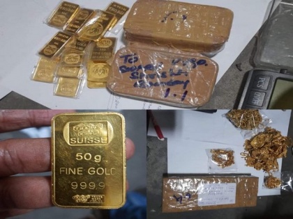 Gold worth over Rs 6.62 crore seized by Customs at Hyderabad International Airport | Gold worth over Rs 6.62 crore seized by Customs at Hyderabad International Airport