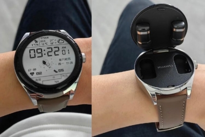 This unique Huawei smartwatch carries earbuds inside | This unique Huawei smartwatch carries earbuds inside
