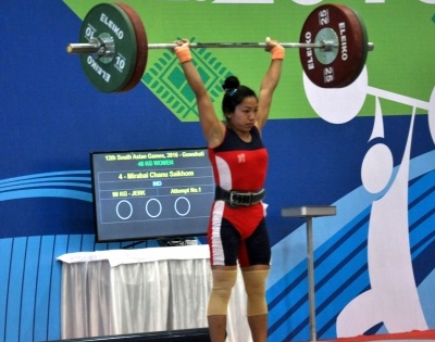 Mirabai Chanu betters own national record to secure gold | Mirabai Chanu betters own national record to secure gold