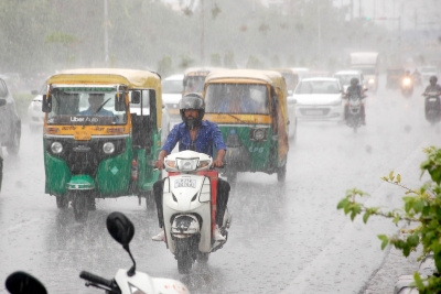 Heavy rainfall in isolated pockets of Rajasthan | Heavy rainfall in isolated pockets of Rajasthan
