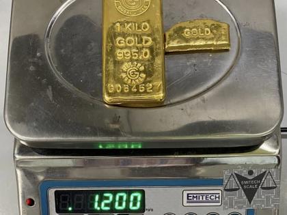 2 arrested at Delhi airport with gold worth over Rs 62 lakhs | 2 arrested at Delhi airport with gold worth over Rs 62 lakhs