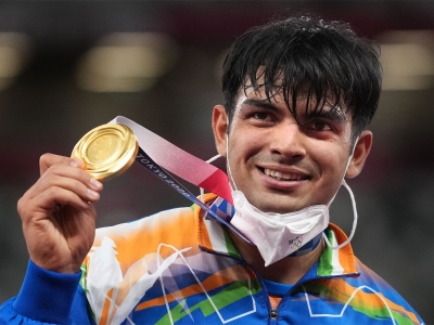 Can't express my feelings when national anthem was being played: Neeraj Chopra | Can't express my feelings when national anthem was being played: Neeraj Chopra