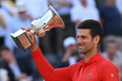 Italian Open: Djokovic beats Tsitsipas for record-extending 38th Masters 1000 title | Italian Open: Djokovic beats Tsitsipas for record-extending 38th Masters 1000 title