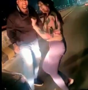 Two girls among three held for dancing on elevated road | Two girls among three held for dancing on elevated road