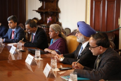 Sitharaman meets US Treasury Secy Janet Yellen, invites her to India | Sitharaman meets US Treasury Secy Janet Yellen, invites her to India