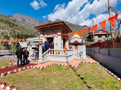 Amit Shah inaugurates Maa Sharda Devi temple at Kupwara in J&K | Amit Shah inaugurates Maa Sharda Devi temple at Kupwara in J&K