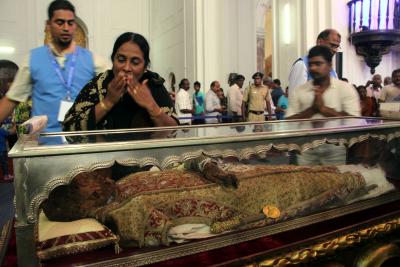 Silver casket with St Xavier's remains needs repairs: Goa Church | Silver casket with St Xavier's remains needs repairs: Goa Church