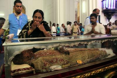 Goa govt forms panel for exposition of St. Francis Xavier's sacred relics | Goa govt forms panel for exposition of St. Francis Xavier's sacred relics Goa govt forms panel for exposition of St. Francis Xavier's sacred relics | Goa govt forms panel for exposition of St. Francis Xavier's sacred relics