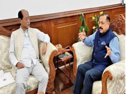 Nagaland CM calls on Jitendra Singh, discuss development, placement of All India Services officers | Nagaland CM calls on Jitendra Singh, discuss development, placement of All India Services officers Nagaland CM calls on Jitendra Singh, discuss development, placement of All India Services officers | Nagaland CM calls on Jitendra Singh, discuss development, placement of All India Services officers