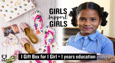 Indian footwear brand launches campaign to support girl education | Indian footwear brand launches campaign to support girl education