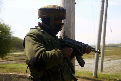 Terrorist killed in J&K's Bandipora gunfight | Terrorist killed in J&K's Bandipora gunfight Terrorist killed in J&K's Bandipora gunfight | Terrorist killed in J&K's Bandipora gunfight