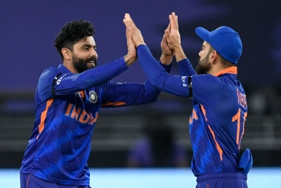 T20 WC: Ashwin and Jadeja shine as India restrict Namibia to 132/8 | T20 WC: Ashwin and Jadeja shine as India restrict Namibia to 132/8