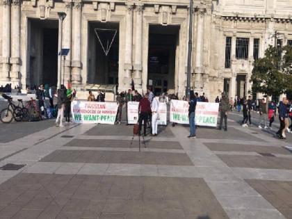 Italy: Afghan community hold protest against Pak for creating chaos in Afghanistan | Italy: Afghan community hold protest against Pak for creating chaos in Afghanistan