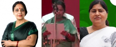 Three women ministers in Nitish Kumar's cabinet | Three women ministers in Nitish Kumar's cabinet