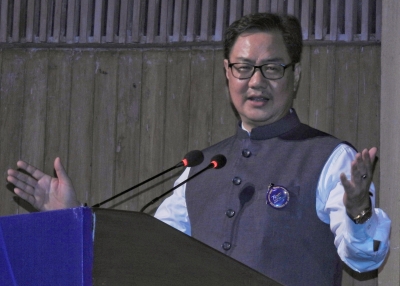 Need to ponder, why it is difficult to implement law passed by Parliament: Rijiju | Need to ponder, why it is difficult to implement law passed by Parliament: Rijiju