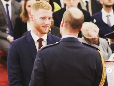 Stokes, Buttler collect royal honours at Buckingham Palace | Stokes, Buttler collect royal honours at Buckingham Palace