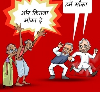 Lalu hits out at Nitish & Sushil Modi again | Lalu hits out at Nitish & Sushil Modi again