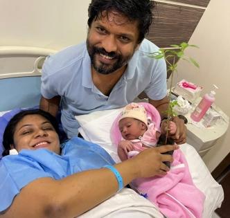 Actor Soundararaja blessed with a baby girl | Actor Soundararaja blessed with a baby girl