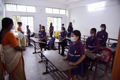 Assam's elementary schools re-open after nearly two years | Assam's elementary schools re-open after nearly two years