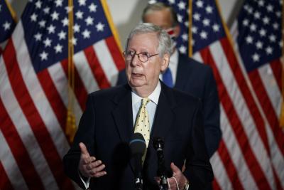 US Senate Republican leader Mitch McConnell being treated for concussion | US Senate Republican leader Mitch McConnell being treated for concussion