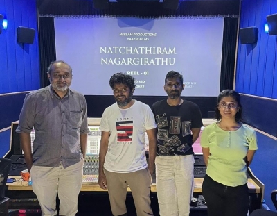 Sound mixing of 'Natchathiram Nagargiradhu' completed | Sound mixing of 'Natchathiram Nagargiradhu' completed