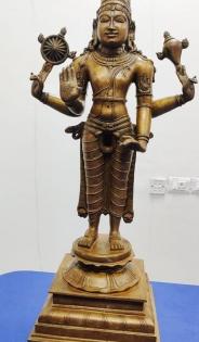 Antique idol declared as 'antique finish' at B'luru airport, TN exporter held | Antique idol declared as 'antique finish' at B'luru airport, TN exporter held