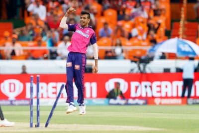 IPL 2023: Batters, Chahal's 4/17 power Rajasthan Royals to massive win over Sunrisers Hyderabad | IPL 2023: Batters, Chahal's 4/17 power Rajasthan Royals to massive win over Sunrisers Hyderabad