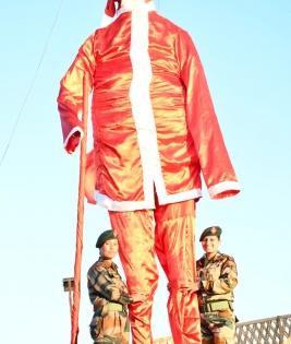 Assam Rifles erects NE's largest Christmas star in Mizoram | Assam Rifles erects NE's largest Christmas star in Mizoram