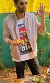 Aditya Roy Kapur tucks into Puneri misal pav at 'Rashtra Kavach Om' promo launch | Aditya Roy Kapur tucks into Puneri misal pav at 'Rashtra Kavach Om' promo launch Aditya Roy Kapur tucks into Puneri misal pav at 'Rashtra Kavach Om' promo launch | Aditya Roy Kapur tucks into Puneri misal pav at 'Rashtra Kavach Om' promo launch