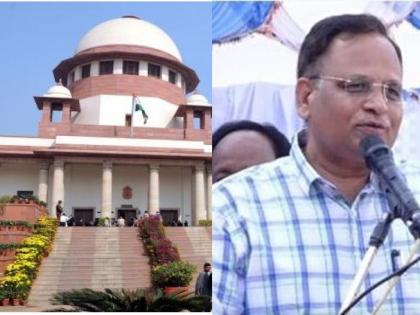 SC extends ex-Delhi Minister Satyendar Jain’s interim bail till Sep 1 | SC extends ex-Delhi Minister Satyendar Jain’s interim bail till Sep 1 SC extends ex-Delhi Minister Satyendar Jain’s interim bail till Sep 1 | SC extends ex-Delhi Minister Satyendar Jain’s interim bail till Sep 1