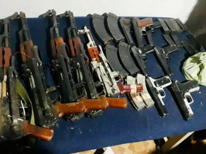 Huge cache of arms & ammunition recovered in J&K’s Kupwara | Huge cache of arms & ammunition recovered in J&K’s Kupwara Huge cache of arms & ammunition recovered in J&K’s Kupwara | Huge cache of arms & ammunition recovered in J&K’s Kupwara