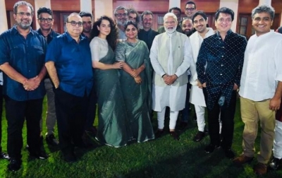 When Kangana, Ashwiny Iyer Tiwari twinned while meeting PM Modi | When Kangana, Ashwiny Iyer Tiwari twinned while meeting PM Modi