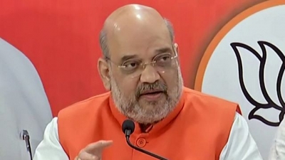 Amit Shah holds meeting over govt formation in Uttarakhand | Amit Shah holds meeting over govt formation in Uttarakhand