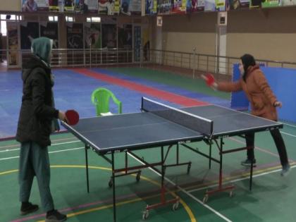 After coronavirus-induced break, district-level table tennis championship organised in Srinagar | After coronavirus-induced break, district-level table tennis championship organised in Srinagar After coronavirus-induced break, district-level table tennis championship organised in Srinagar | After coronavirus-induced break, district-level table tennis championship organised in Srinagar