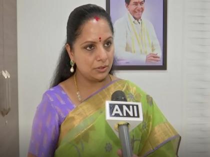 K'taka Hijab row: TRS leader Kavitha pens down poem to support girls | K'taka Hijab row: TRS leader Kavitha pens down poem to support girls