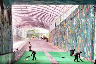 Ashram underpass opens for regular traffic | Ashram underpass opens for regular traffic Ashram underpass opens for regular traffic | Ashram underpass opens for regular traffic