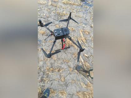 BSF shoots down Made in China drone along India-Pak border | BSF shoots down Made in China drone along India-Pak border
