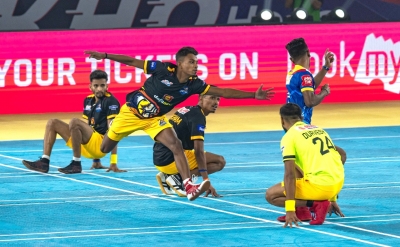 Ultimate Kho Kho: Prajwal, Sachin help Telugu Yoddhas beat Mumbai Khiladis to claim top spot | Ultimate Kho Kho: Prajwal, Sachin help Telugu Yoddhas beat Mumbai Khiladis to claim top spot