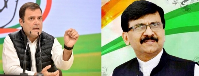 Prior to meeting Rahul, Sanjay Raut declares 'MVA a mini-UPA' | Prior to meeting Rahul, Sanjay Raut declares 'MVA a mini-UPA'