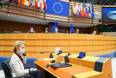 Von der Leyen urges EU members to address migration | Von der Leyen urges EU members to address migration